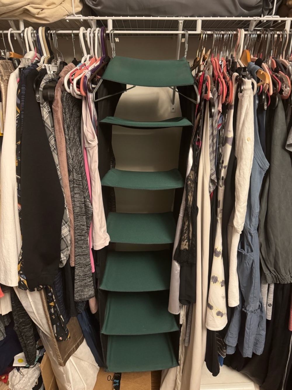 Green and Black Hanging shelves heavy duty